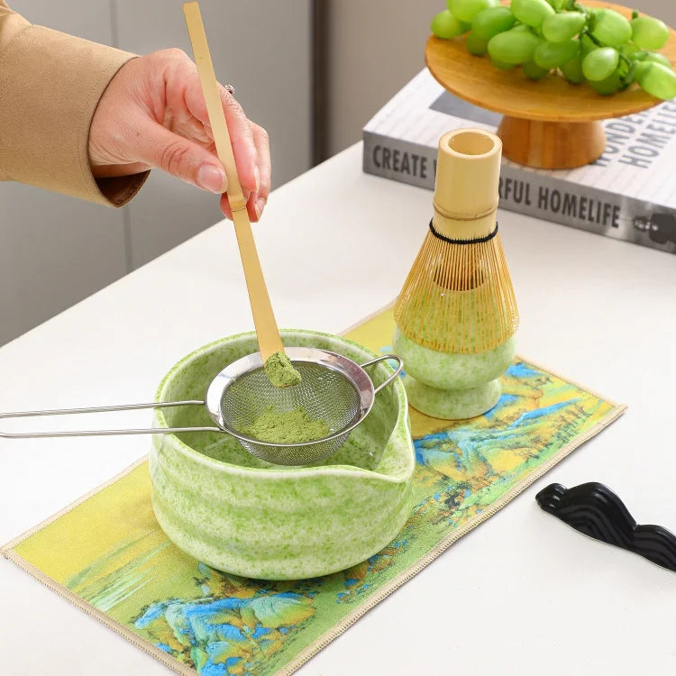 Ceramic Matcha Set Pink